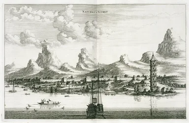Xaocheu oder Sucheu, aus einem Bericht einer niederländischen Gesandtschaft nach China, 1665